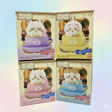 치이카와 [캐릭터 라떼 아트 케이스] 4종 세트 [미개봉 새상품]