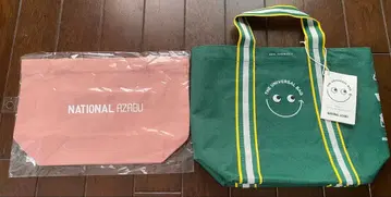 당일 발송 ] 내셔널 마() 아냐 힌드마치 내셔널 미니 토트백 핑크