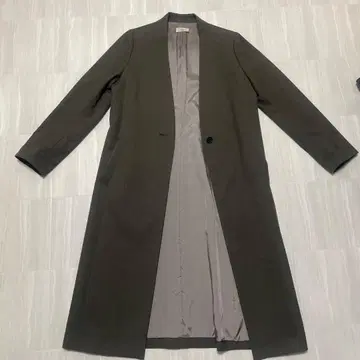 IENA 카키 롱 코트