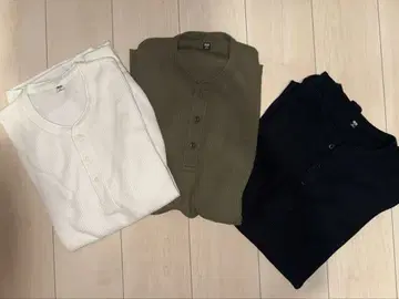 UNIQLO 서멀 헨리넥 롱T