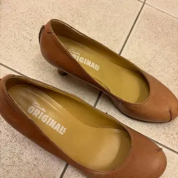 Clarks ORIGINALS 베이지 웨지 힐