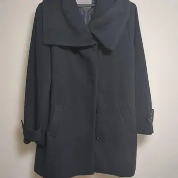 트란테안 다크 블루 롱 코트