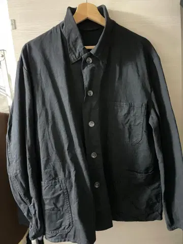 독일군 BW 코튼 워크 자켓 BLACK 염색