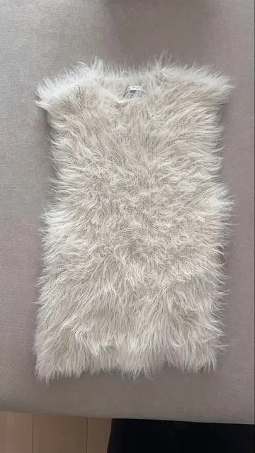 ZARA 퍼 니트 베스트