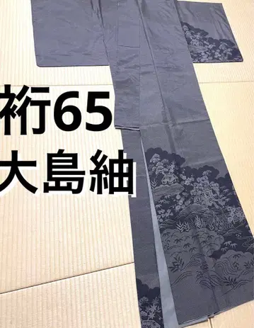 오시마 명주 직조 에바 호몬기 문 없음