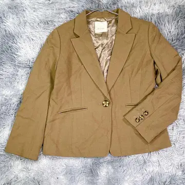 Spick & Span [36] 테일러드 자켓 브라운 봄/가을 레드