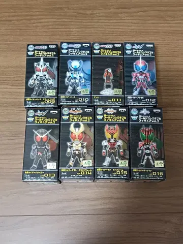 가면라이더 월드 컬렉터블 피규어 vol.2 8종 묶음 판매