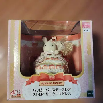 해피 벌스데이 플레어 스트로베리 케이크 드레스