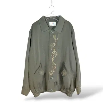 90s Embroidery Gimmick Blouson