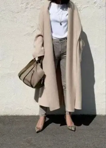 STUNNING LURE 숄 리버 코트 사이즈 1