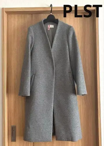 [ 새상품급 ] PLST 플라스테 노카라 울 코트