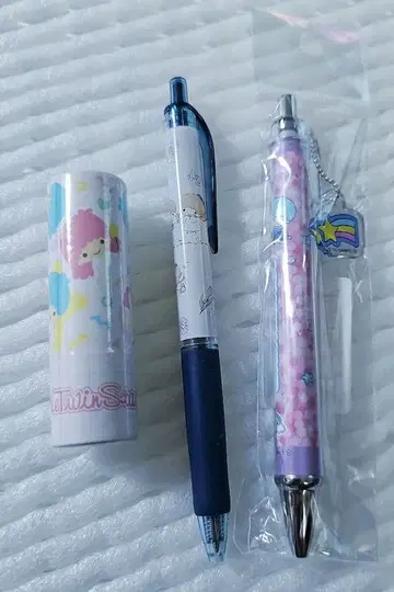 리틀트윈스타 립 모양 지우개 & 볼펜 2개
