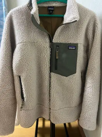 patagonia 플리스 자켓 XXL 베이지