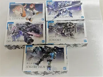 [건담 프라모델 세트] 기동전사 건담 수성의 마녀 HG 시리즈 5개 세트