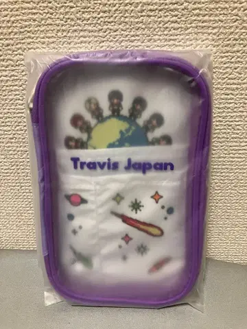 [ 미개봉 새상품 ] Travis Japan 파우치 아크릴 스탠드 파우치