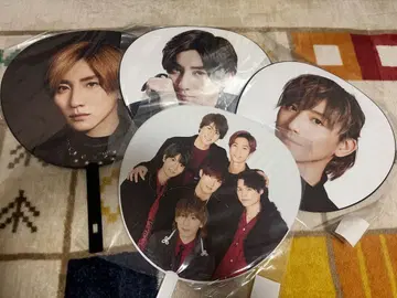 SixTONES 쿄모토 타이가 부채 3개 세트, 단체 1개