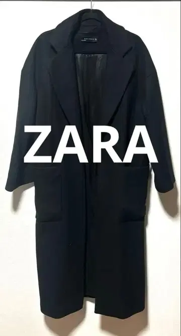 무료배송 ZARA WOMAN 울 혼방 가운 코트 S 사이즈