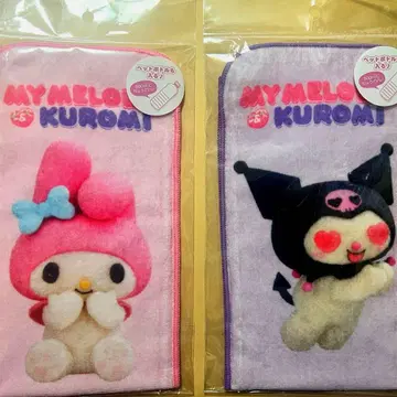 Netflix 마이멜로디 쿠로미 보틀 컬러 타월 세트