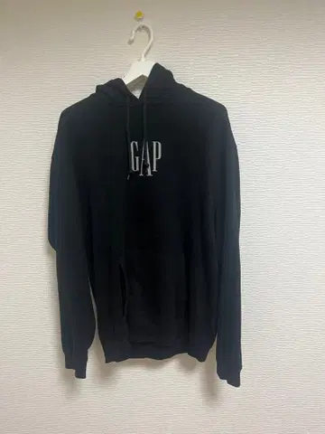 GAP 블랙 후드티 ESTABLISHED 1969 갭 리플렉터