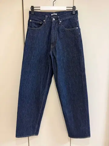 AURALEE HARD TWIST DENIM WIDE PANTS 28