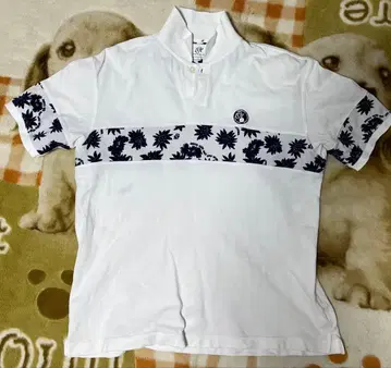 ZOY 골프 피케 셔츠 사이즈 3 화이트/네이비