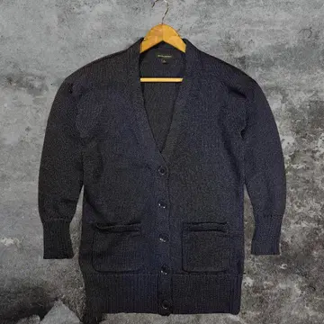 구제 의류 상의 가디건 코트 파랑 네이비 남성용 긴팔 가을 겨울 버튼