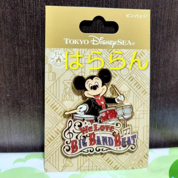 디즈니씨 빅밴드비트 핀 배지 파이널 미키 드럼