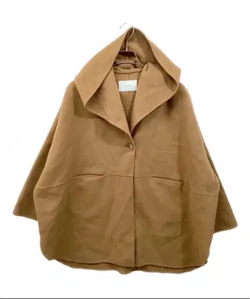 23AW 새상품급 프레임워크 해밀턴 리버 후디 판초 카멜