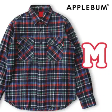 애플 APPLEBUM 플란넬 셔츠