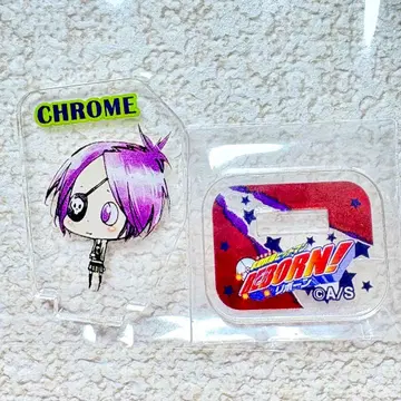 가정교사 히트맨 REBORN! 아크릴 mini 피규어 크롬 해골