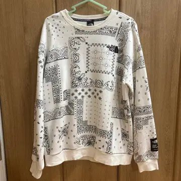 THE NORTH FACE 패턴 프린트 트레이닝복 M