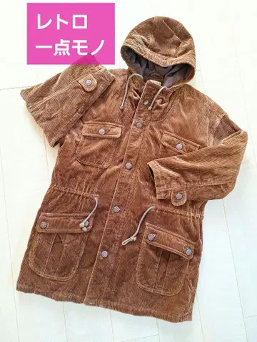 Sale 쇼와~헤이세이 레트로 살짝 오버 사이즈 코듀로이 점퍼