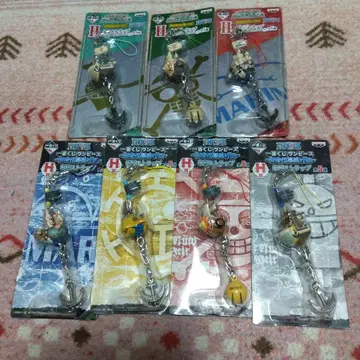 제일복권 원피스 범선 스트랩 7개 세트