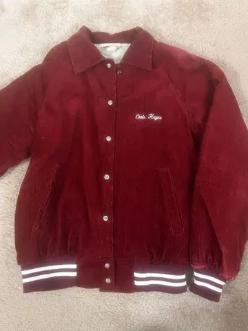 HARTWELL 코듀로이 자켓 버건디