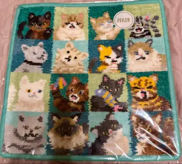 [ 새상품 ] 페이러 FEILER 룩 마이 캣 손수건