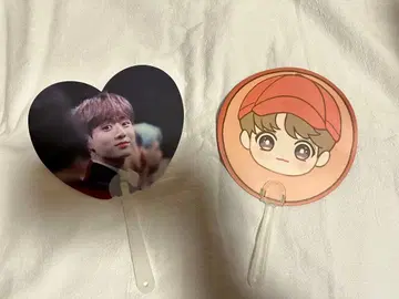 BTS JUNGKOOK 미니 부채 세트