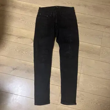 AZUL by MOUSSY 블랙 스키니진 M