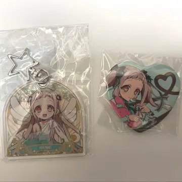 지박소년 하나코 군 아크릴 키링 캔 배지 세트 야히로 나나