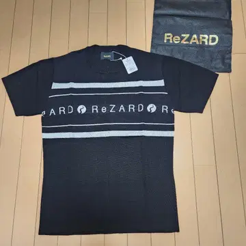 ReZARD 울 실크 반팔 니트 스웨터