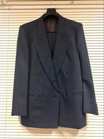 더블 자켓 셋업 성인식 투 턱 90's