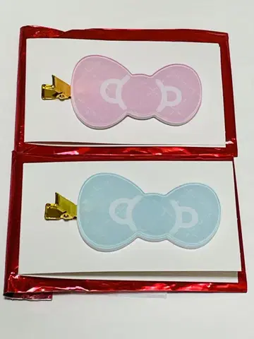 헬로키티전 시크릿 앞머리 클립 2종류