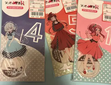 좀비랜드 사가 사쿠라 유기리 준코 아크릴 스탠드 시마무라 콜라보