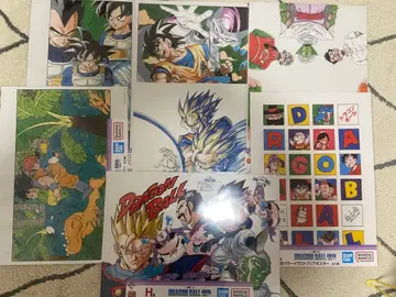 드래곤볼 제일복권 클리어 포스터 비주얼 보드