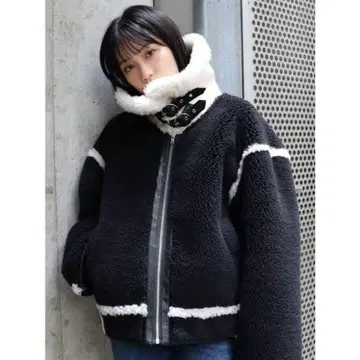 MURUA 봄버 보아 블루종 자켓 F 사이즈