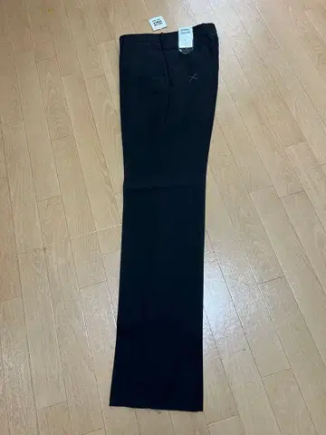 이탈리아제 스트라이프 블랙 슬랙스