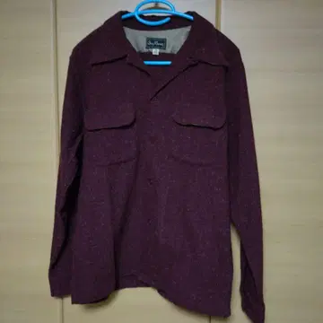 Dry Bones 버건디 로카빌리 셔츠 맥쇼 콜츠