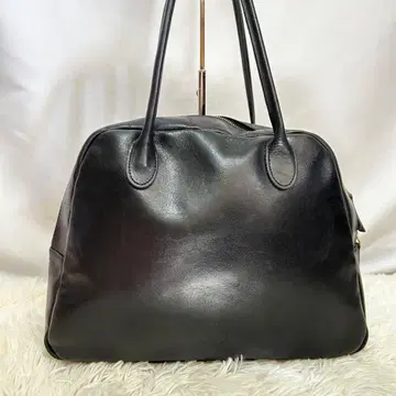 I am I tideway 별주 가죽 미니 보스턴 백 블랙 가죽 블랙