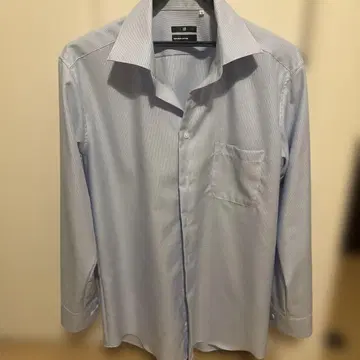 [정장 셀렉트] 스카이블루 논아이론 코튼 와이셔츠 L 사이즈