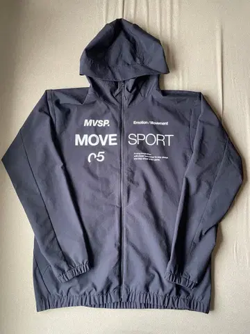 데상트 move sport 저지 자켓