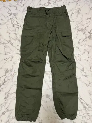 로스코 카고 팬츠 올리브 그린 사이즈 S
